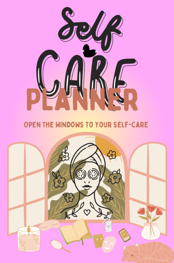 self CARE Planner( PDF ) + Digi-Stickers